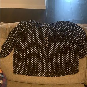 Polka dot blouse